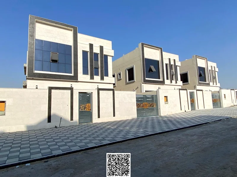 Luxury villa for sale in Al Helio - Ajman, prime location near Mohammed Bin Zayed Road - easy access to all services!63904831503746111