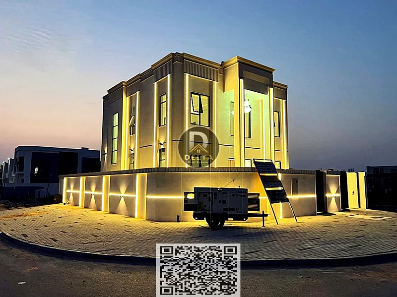 Classic all-stone villa for sale – Corner | Ajman – Registration fees included – Al Helio 263904465264258110