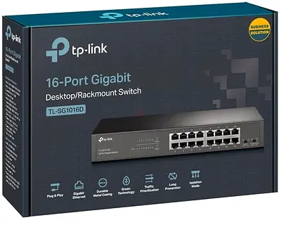 TP-Link TL-SG1016D 16-Port Gigabit Switch