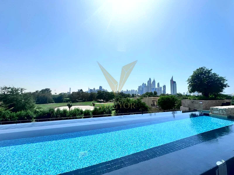 إطلالة كاملة على ملعب الغولف | طابق عالٍ - حالة جيدة63809188048769111