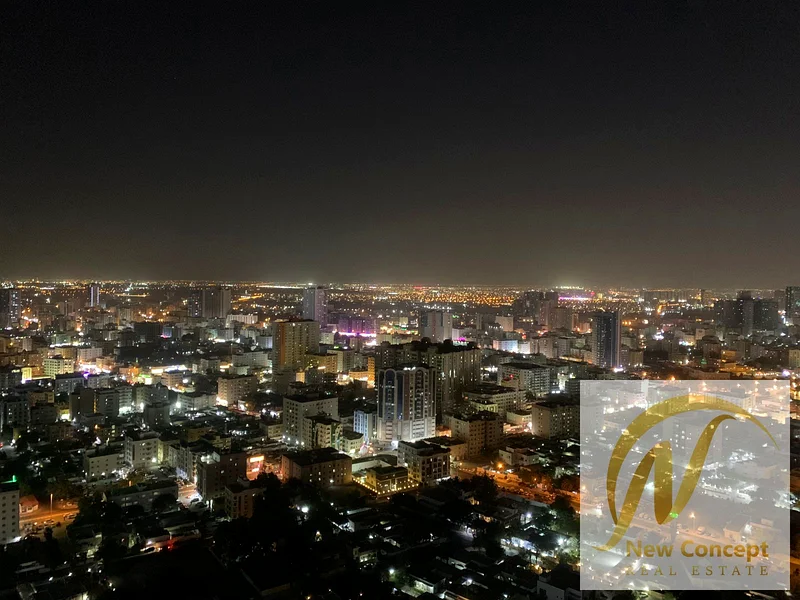 Spacious 2BR Apartment with Maid’s Room | City View | Corniche Tower63870881005058111