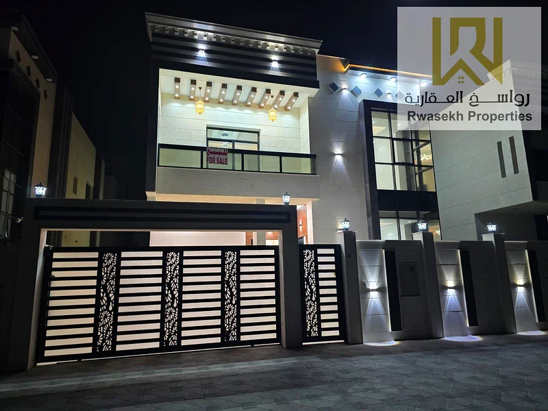 Seize the opportunity to own a luxurious villa in the Al Bahia area of Ajman, strategically located.    Villas for sale in Al Bahia area, Ajman.    Th63882221030146111