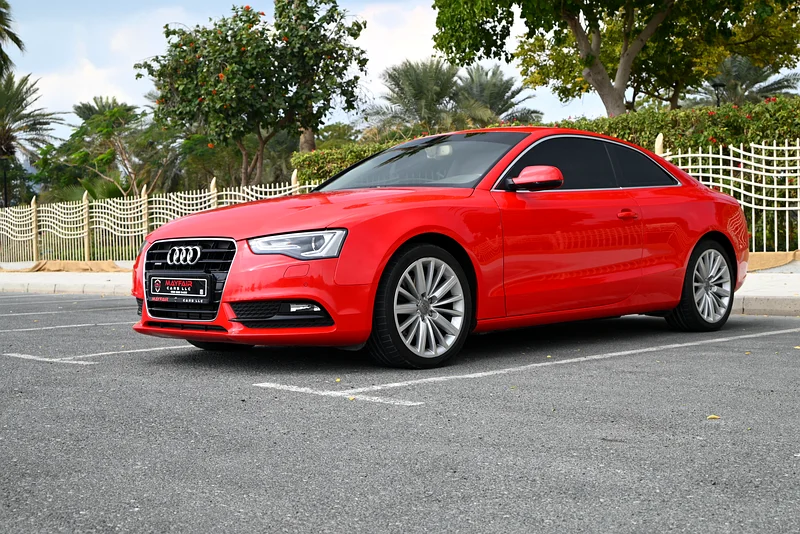 0% DP - FSH - FIRST OWNER - AUDI A5 QUATTRO 2.0 COUPE 4WD - GCC SPECS63612080123010112
