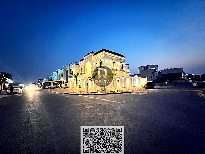 🏡 Corner villa for sale in Al Helio – 5 bedrooms + 2 living rooms – Super deluxe finishing!63904570293762111