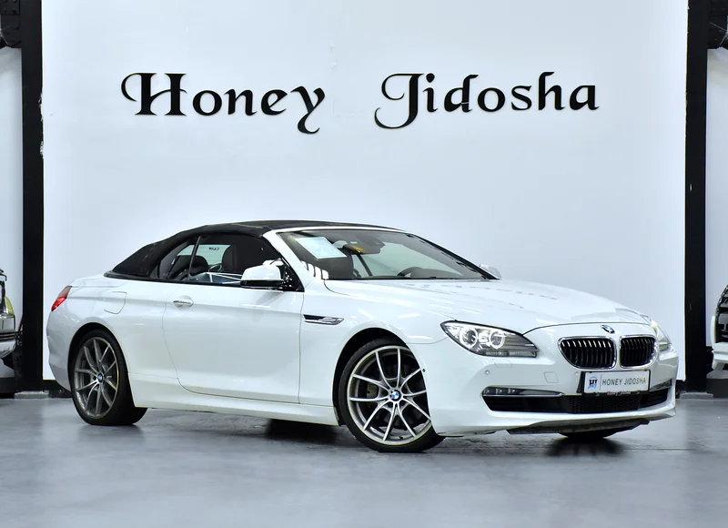EXCELLENT DEAL for our BMW 650i CONVERTIBLE ( 2011 Model ) White Color GCC Specs63612091810690112