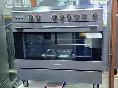 Toshiba 5 hobs Full Gas cooker 90cm