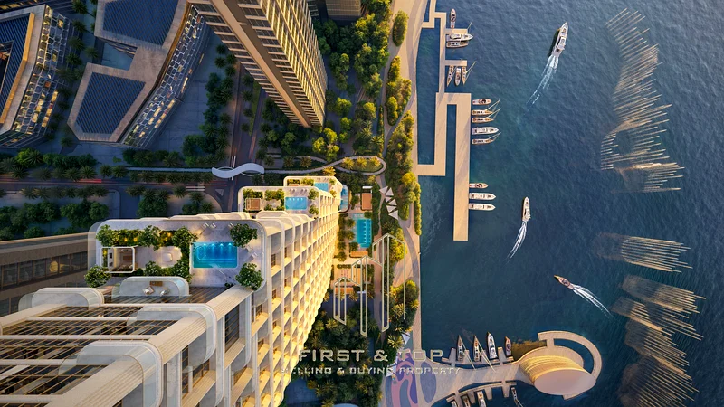 Burj Khalifa View | 3BHK + Mid | High Floor | Waterfront Living | High ROI63918087904898110