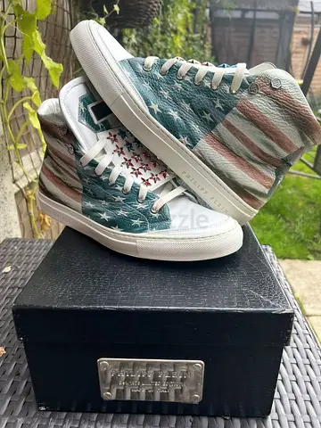 Philipp Plein Gloria Sneakers Size 8uk 42eur