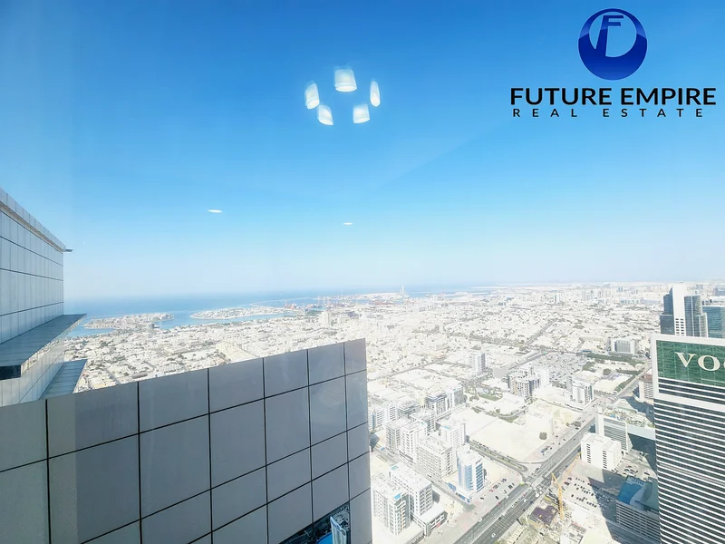 بنتهاوس بغرفة نوم واحدة | بدون رسوم مبرد | إطلالة على شارع الشيخ زايد63746035744258110