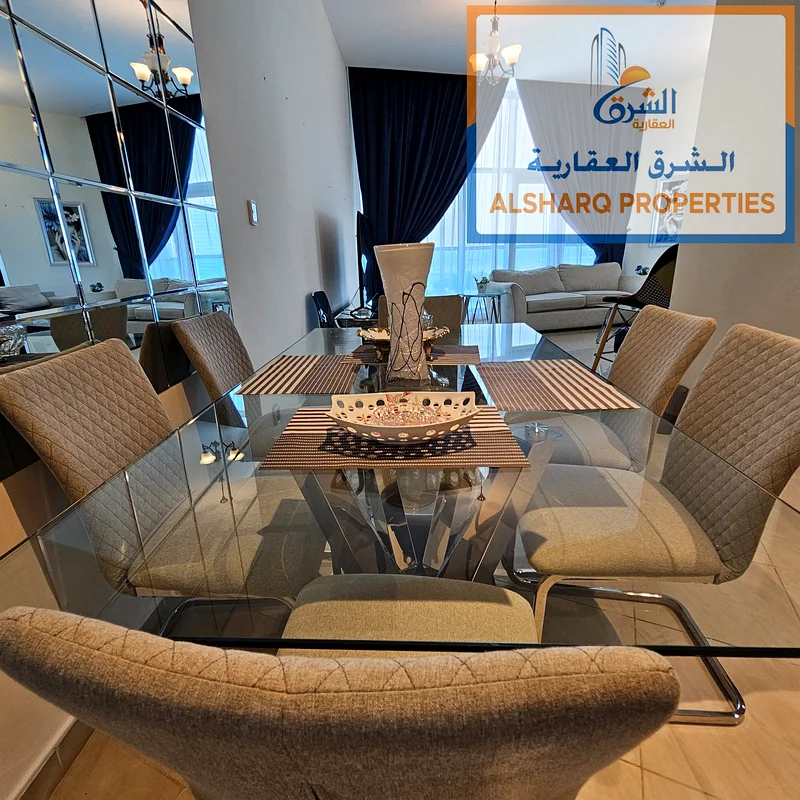 الشقة المفروشة الأكثر فخامة وأناقة في برج الإقامة، مع أثاث فندقي جميل والخدمات المدرجة في الشقة63810632251649114