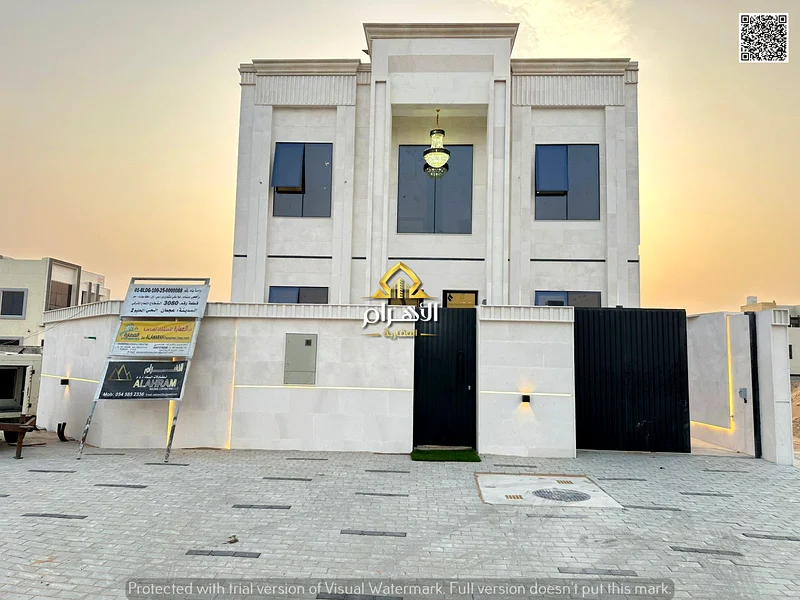 فيلا كلاسيكية فاخرة بواجهة حجرية كاملة وتشطيبات عصرية للبيع في عجمان / الهيلو 2 مع تسهيلات مصرفية وعرض خاص للنقد63904698132866111
