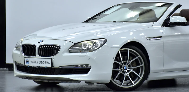 EXCELLENT DEAL for our BMW 650i CONVERTIBLE ( 2011 Model ) White Color GCC Specs63612091810690114