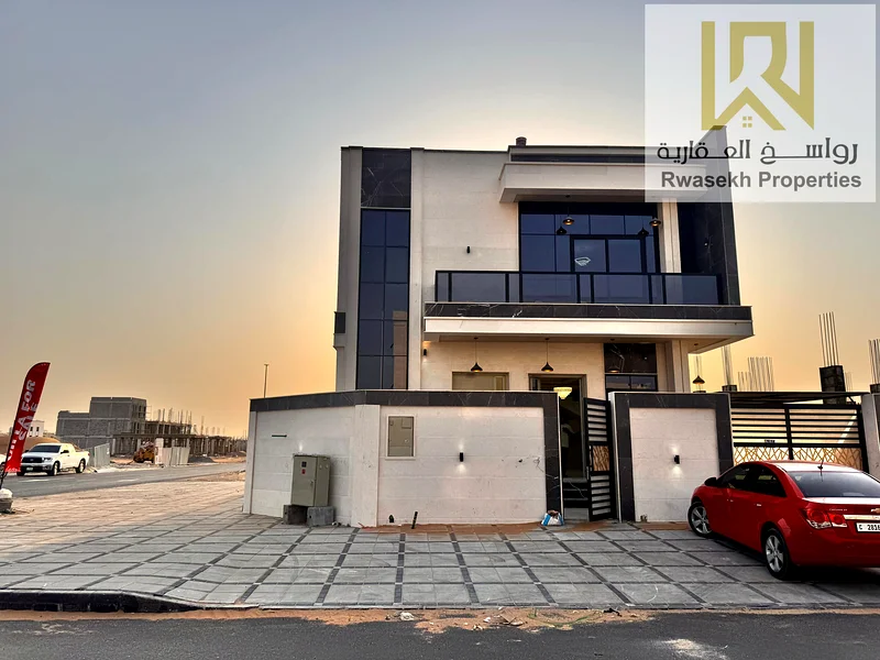 Corner Villa on Main Road – Al Helio 2 | 5 Bedrooms | 7 Bathrooms | AED 1.85M include registration fees   Experience refined living in this spacious 563905218280322111