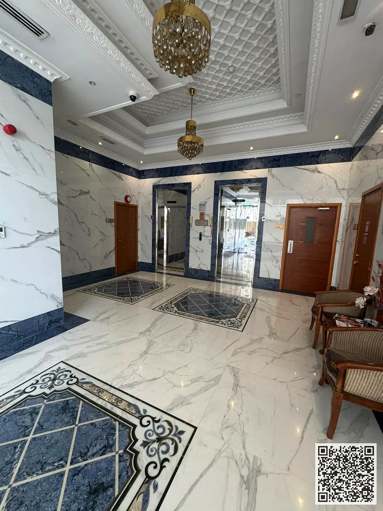 For monthly rent in Ajman - First tenant, luxurious studio with a fully separate kitchen, spacious areas, distinctive design, fully furnished with ele63838333320194114