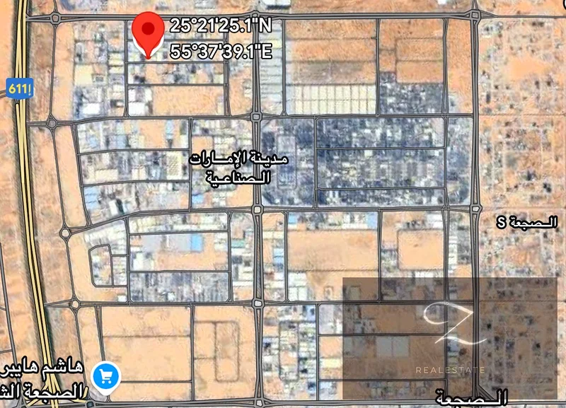 أرض للبيع في المدينة الصناعية بالإمارات / العانو / بلوك 763818498135297114
