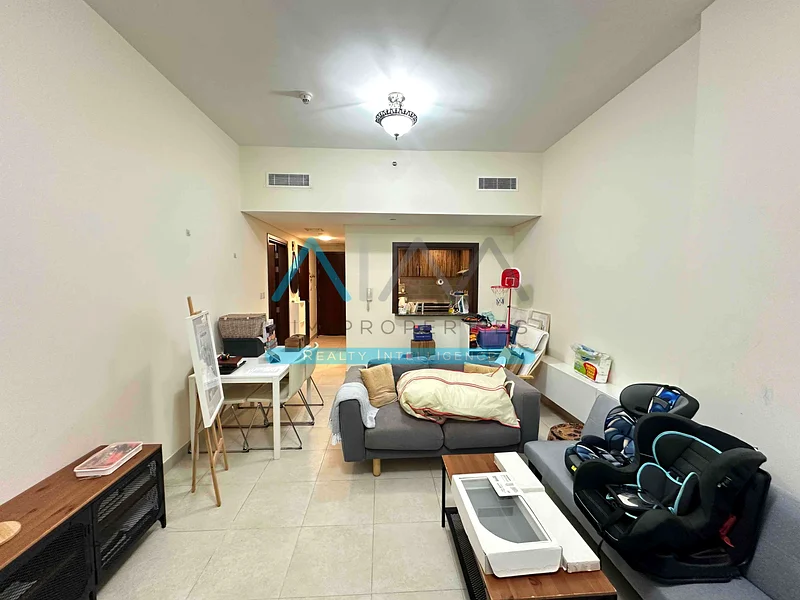 Spacious 1-Bedroom Apartment with Open Views on a High Floor – Available for Rent at 55,000 AED.63728636894593114