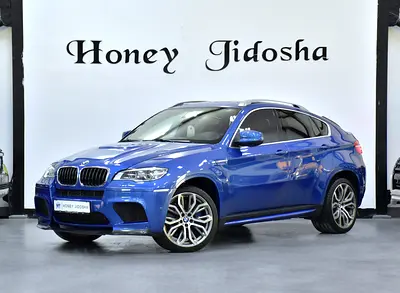 EXCELLENT DEAL for our BMW X6 M ( 2013 Model ) in Blue Color GCC Specs
