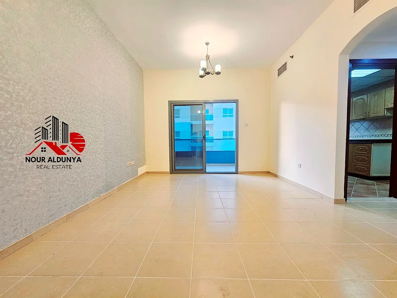 ( MONTHLY PAYMENTS )12 CHEQUES - SPACIOUS 1BHK WITH BALCONY RENT 47K - FAMILY BUILDING - OPEN VIEW - CAR PARKING FREE- CLOSE TO NMC HOSPITAL63757270923010112