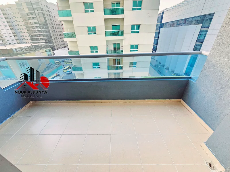 ( MONTHLY PAYMENTS )12 CHEQUES - SPACIOUS 1BHK WITH BALCONY RENT 47K - FAMILY BUILDING - OPEN VIEW - CAR PARKING FREE- CLOSE TO NMC HOSPITAL63757270923010113