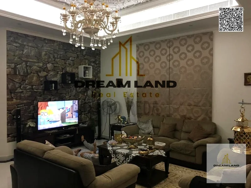 For sale - Villa in Al Rawda 2 - Ajman | Two floors | 6 master bedrooms | Majlis and hall | Spacious yard | On main street | Close to services | Freeh63878711537411112