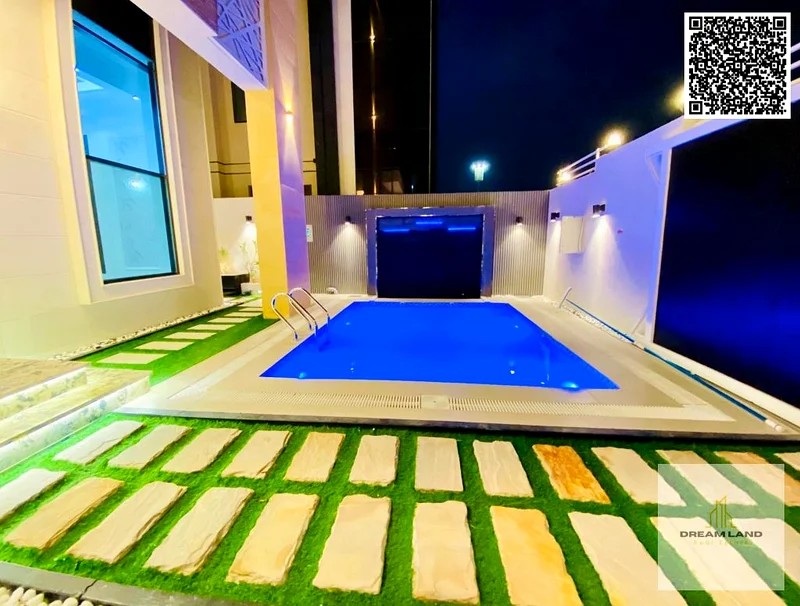 Investment opportunity: a luxurious VIP villa in a very prime location with a swimming pool, at a price including electricity, water, and air conditio63904698076034111