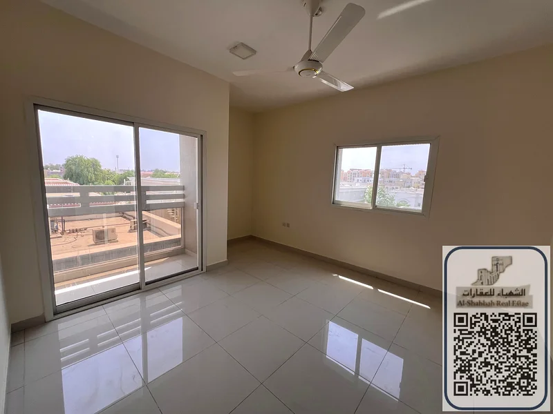 شقة جديدة وواسعة بغرفة نوم واحدة متاحة الآن للإيجار السنوي في المويحة – عجمان 🔑63715573672963110