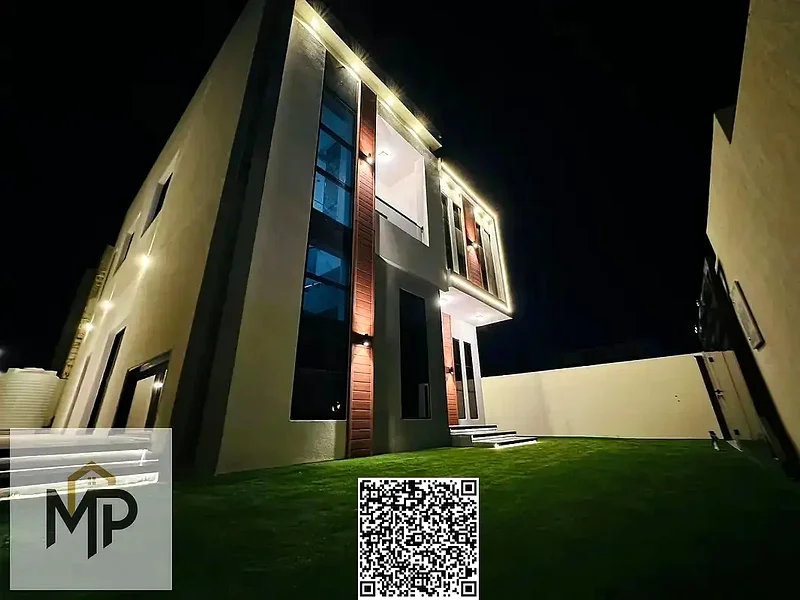 فيلا بسعر يشمل رسوم التسجيل ونقل الملكية في الشارع الرئيسي، جاهزة للسكن في أرقى مناطق عجمان، ملكية حرة63904697982978111