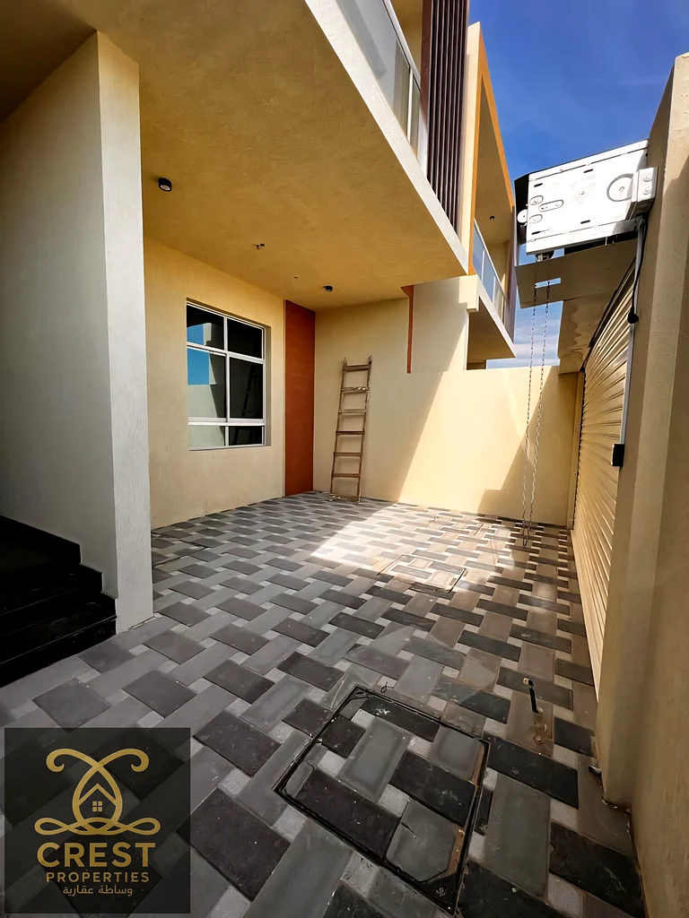 Townhouse villa for rent in Al Zahya, 3 floors, 5 rooms, price 90,000, very distinguished location63710161324163112