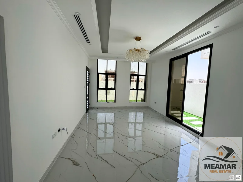 For sale, a villa, including registration and ownership fees, directly opposite the mosque, two floors, stone facade, with the possibility of easy ban63905344411011114