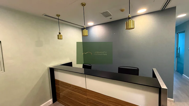 Furnished Office with Partition  Lake Central – Business Bay63618603505795111