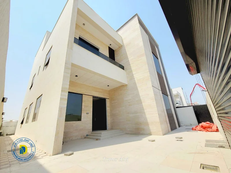 For the owners of luxury, a modern villa, 3 floors, 5BR with a roof in the Alia, including AC and an elevator, freehold for life , bank financing63877280110977111