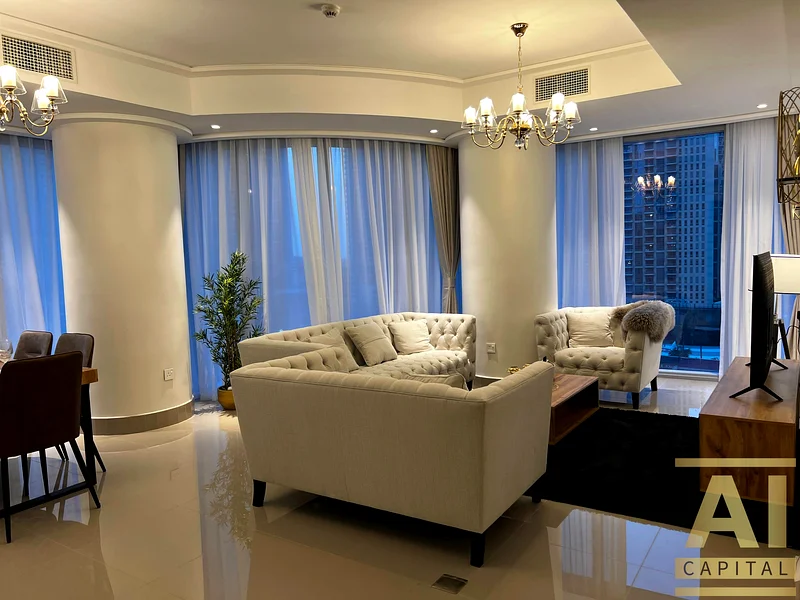 Spacious 2B/R | Fully Furnished | 2 Balconies63769832291073111