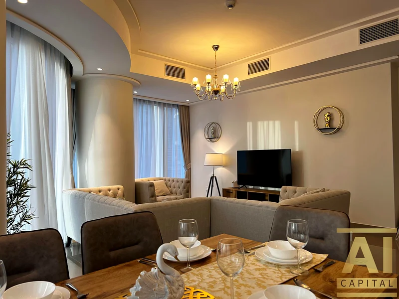 Spacious 2B/R | Fully Furnished | 2 Balconies63769832291073112