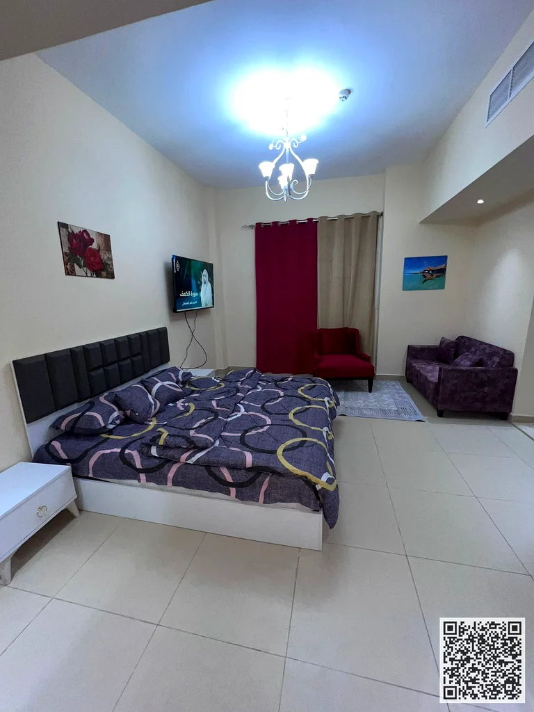 🏡 Top-Class! Brand-New Fully Furnished Studio for Monthly Rent in Al Yasmeen Towers – Al Jurf 2 ✨  🔹 Spacious studio with elegant brand-new furni63837166025474113