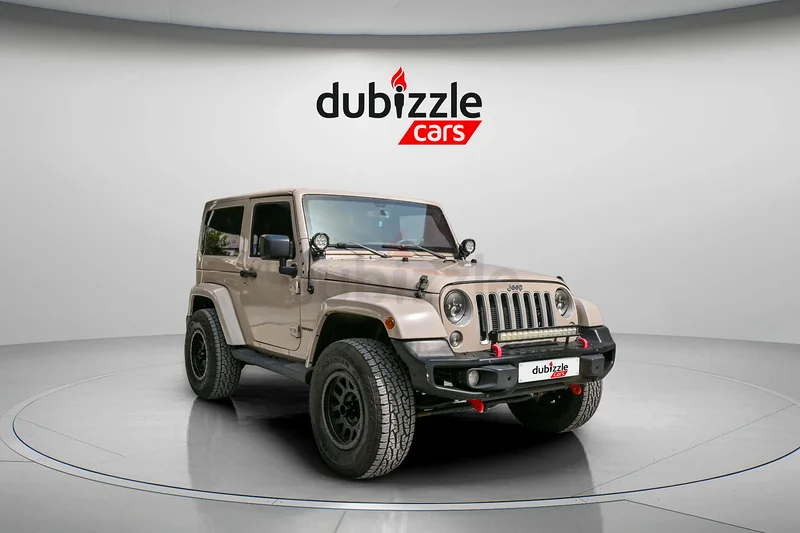 AED 1202/month | 2016 Jeep Wrangler Sahara | GCC Specs | Ref#36075263612071659393110