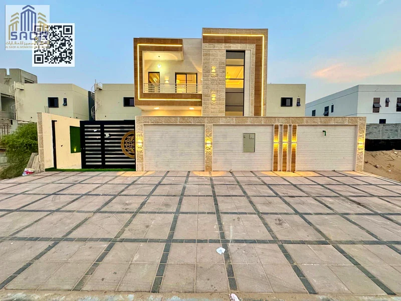 فيلا من طابقين مع سطح، تصميم عصري / 4 غرف، ملكية تامة / بدون رسوم خدمة / الرسوم متضمنة63911828207105110
