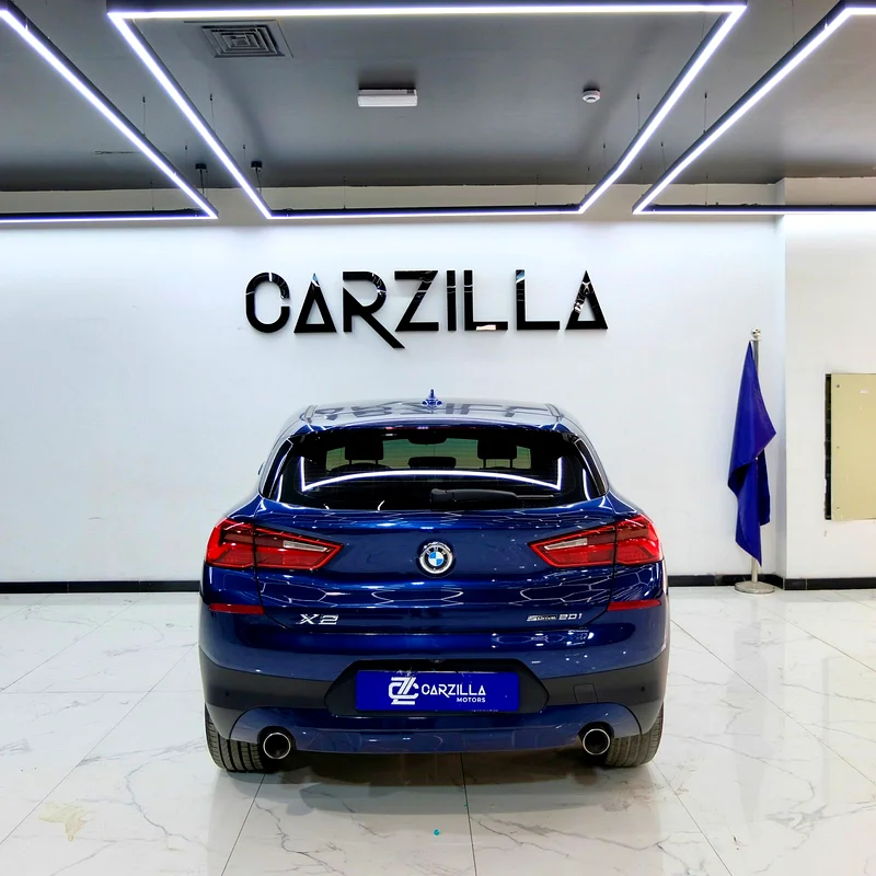 BMW X2 2020 SDrive 20i- Blue | GCC Specs | Perfect Condition63613132730754113