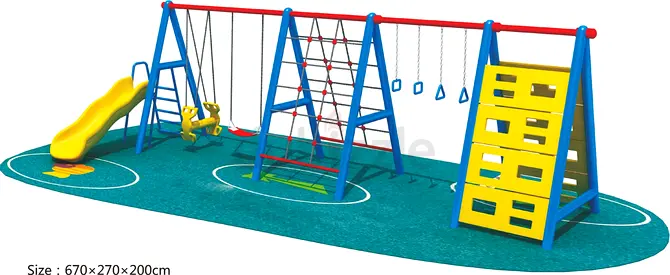 Ultimate Outdoor Playground Set for Kids