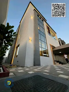 Luxury 5 bedroom villa for sale in Al Tallah area, Ajman, 5 bedrooms at a very special price. The pr
