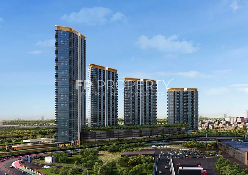 Spacious 2BR Apartment with Serene Community View – Sobha Solis”63985668028931111