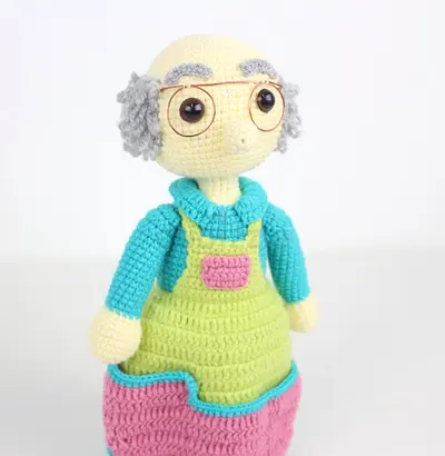 Handmade Crochet Doll - Perfect for Collectors and Kids