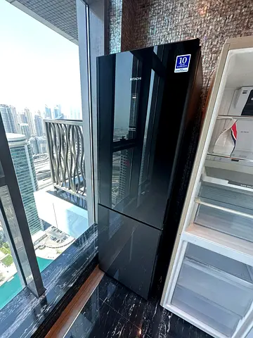 Hitachi bottom freezer Refrigerator with digital display