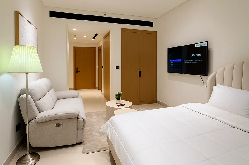 Furnished Studio | Balcony | Bills Included | JVC Azure63835395506307112
