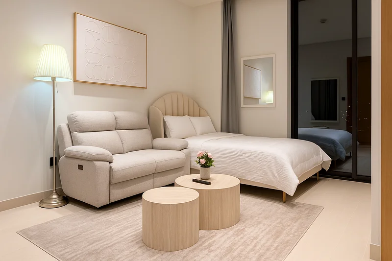 Furnished Studio | Balcony | Bills Included | JVC Azure63835395506307110