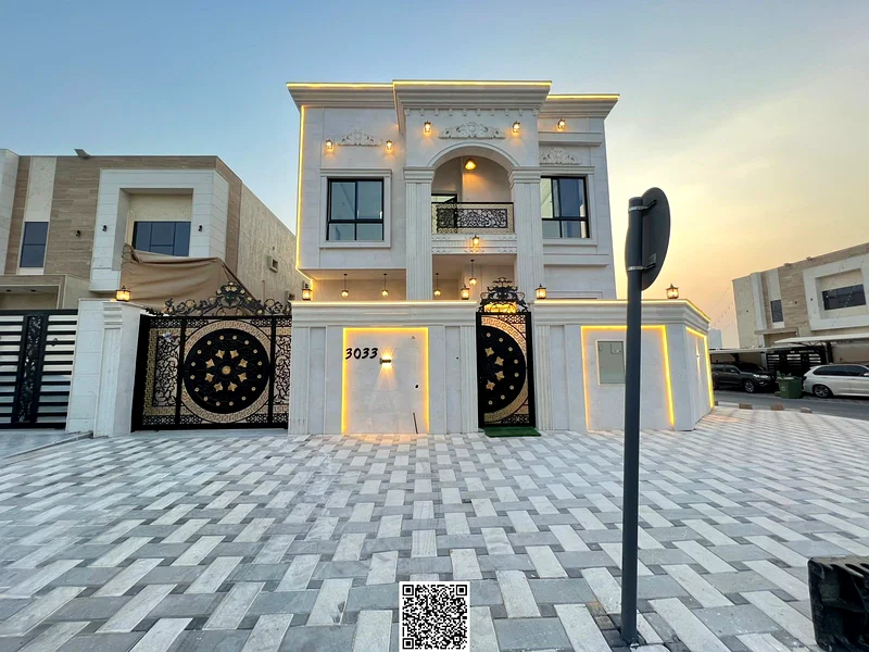 For Sale | Luxury Classic Villa - Corner of two streets in Ajman Freehold for all nationalities | No down payment | No annual maintenance fees Simple63905988215297113