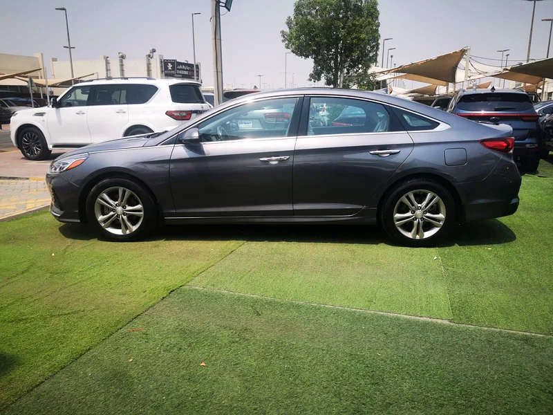 ** 2018 ** Hyundai Sonata  ** | Limited | ** Full Option ** | Metallic Grey  Color  ** |63612086144643113