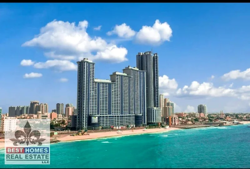 Luxurious 2 Bed Rooms with Full Sea View Apartment in Ajman Corniche Residence63871086558977111