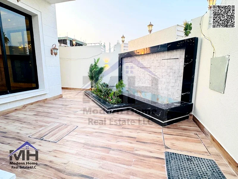 At a price including registration fees own corner villa one of the most luxurious villas in Ajman.first resident freehold central AC large setback63906519733635114