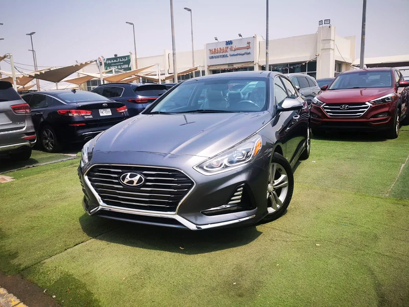 ** 2018 ** Hyundai Sonata  ** | Limited | ** Full Option ** | Metallic Grey  Color  ** |63612086144643110