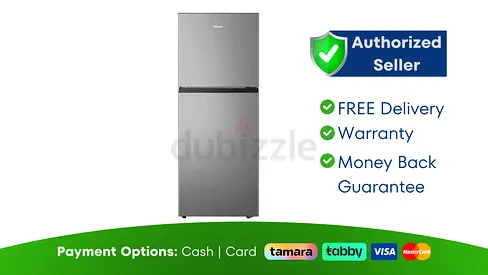 Hisense 264L Top Mount Refrigerator ● Brand New | 1 Year Warranty | FREE Delivery | SHJ5431